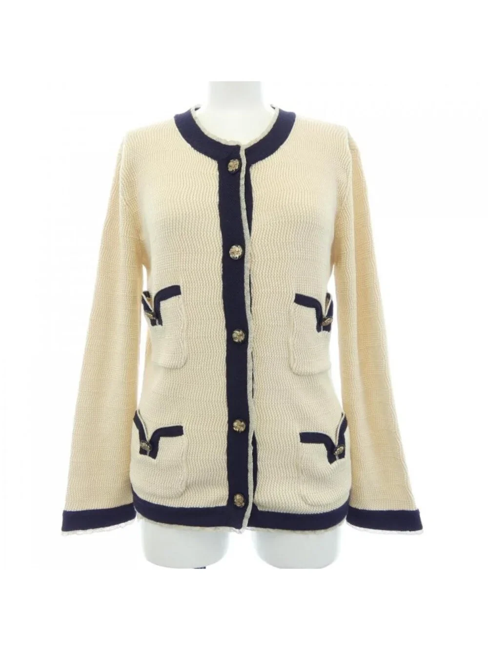 Chanel Cardigan Beige